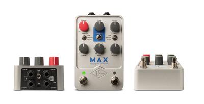 MAX Preamp & Dual Compressor pedal  